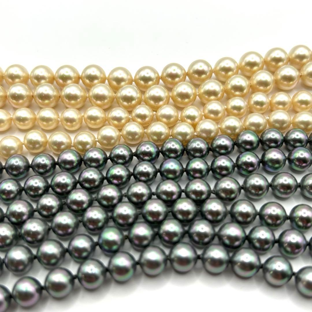 マジョリカ真珠ネックレスパール5点セット