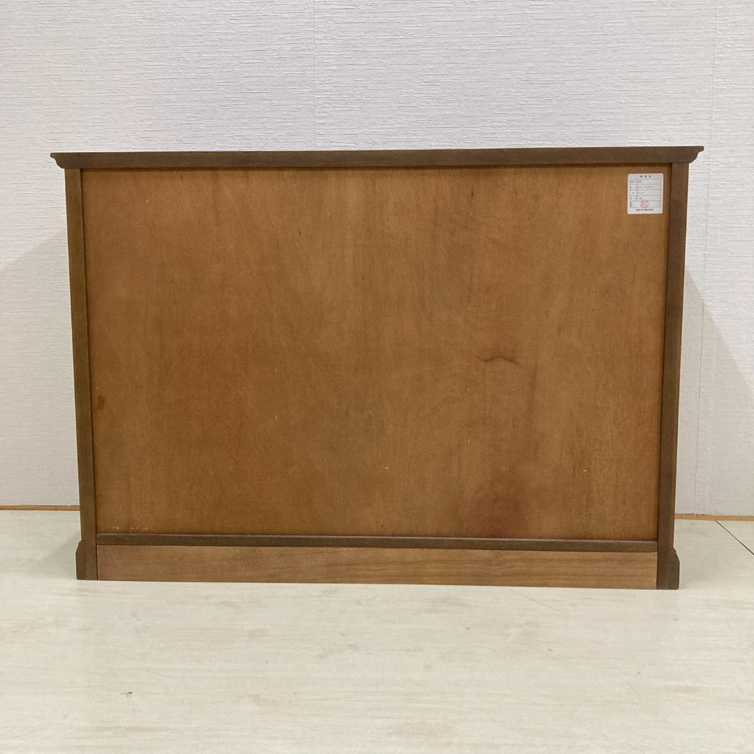 起立木工　ナラ材　サイドボード　キャビネット　書棚　本棚