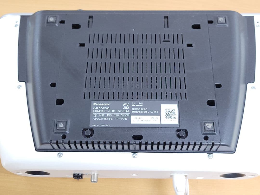 Panasonic コンパクトステレオシステム SC-RS60 2019年製（★