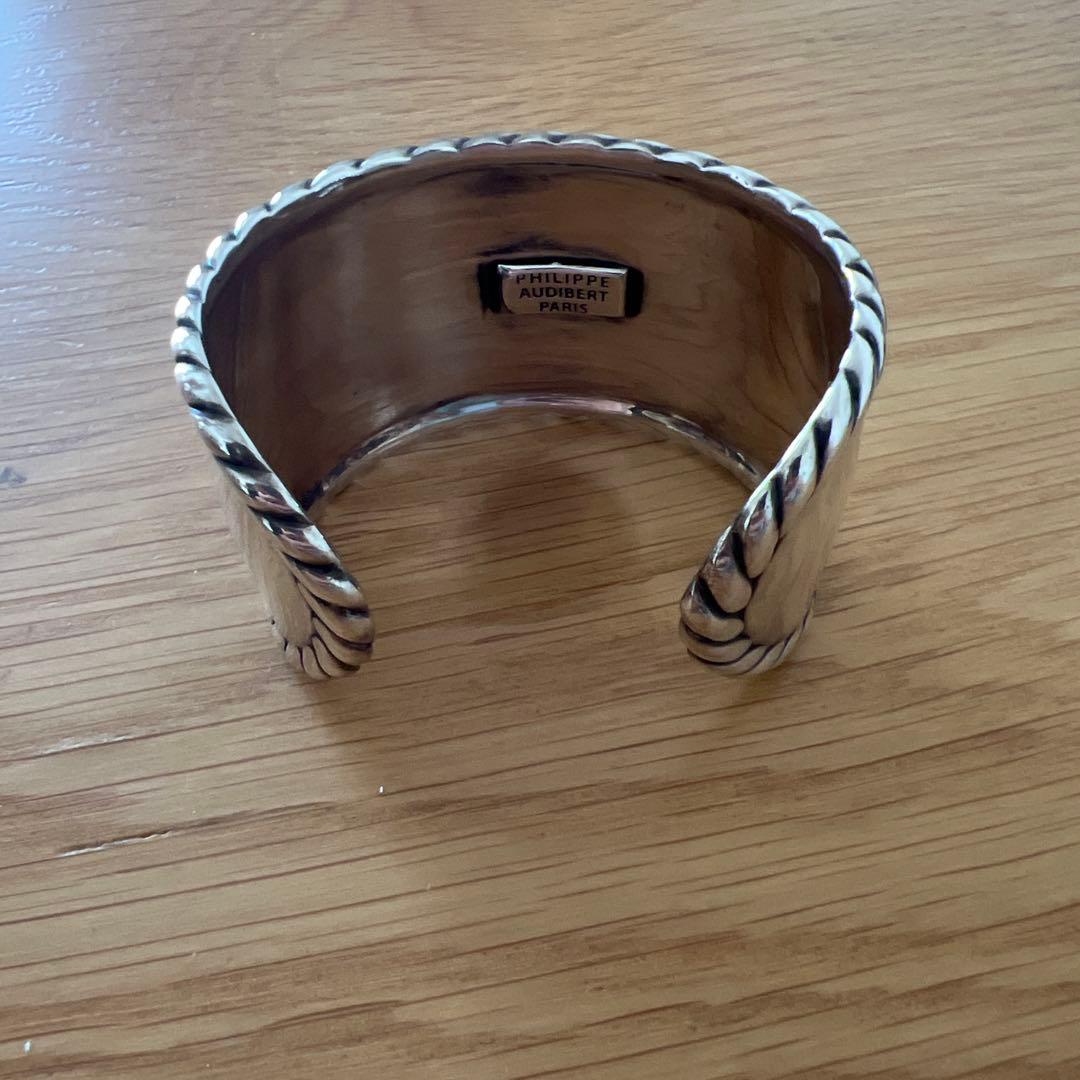 【美品】大人気‼︎PHILIPPE AUDIBERTツイール RIGID バングル