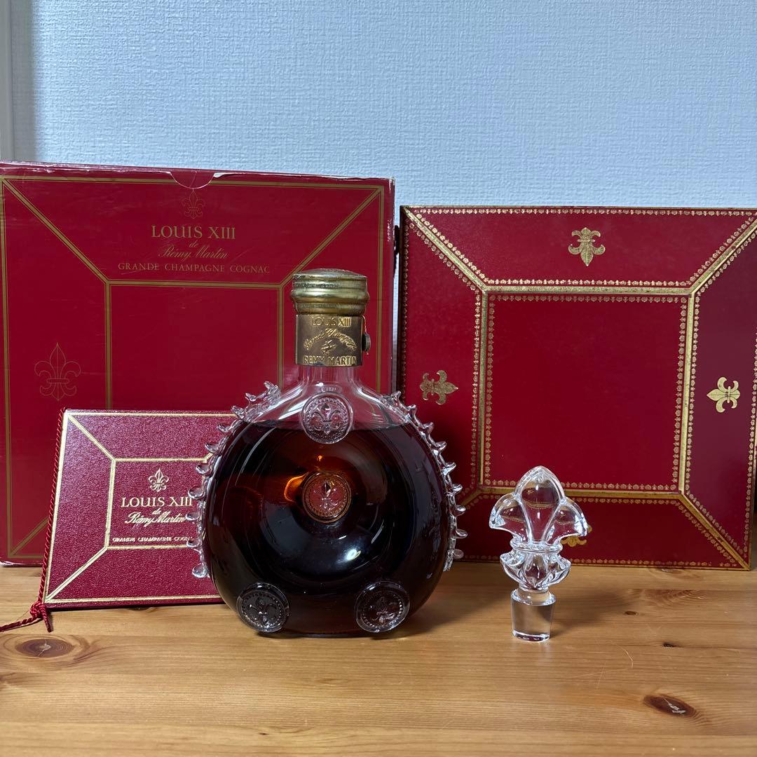 ルイ13世 レミーマルタン コニャック 金キャップ 700ml箱付き 未開栓 ⑵
