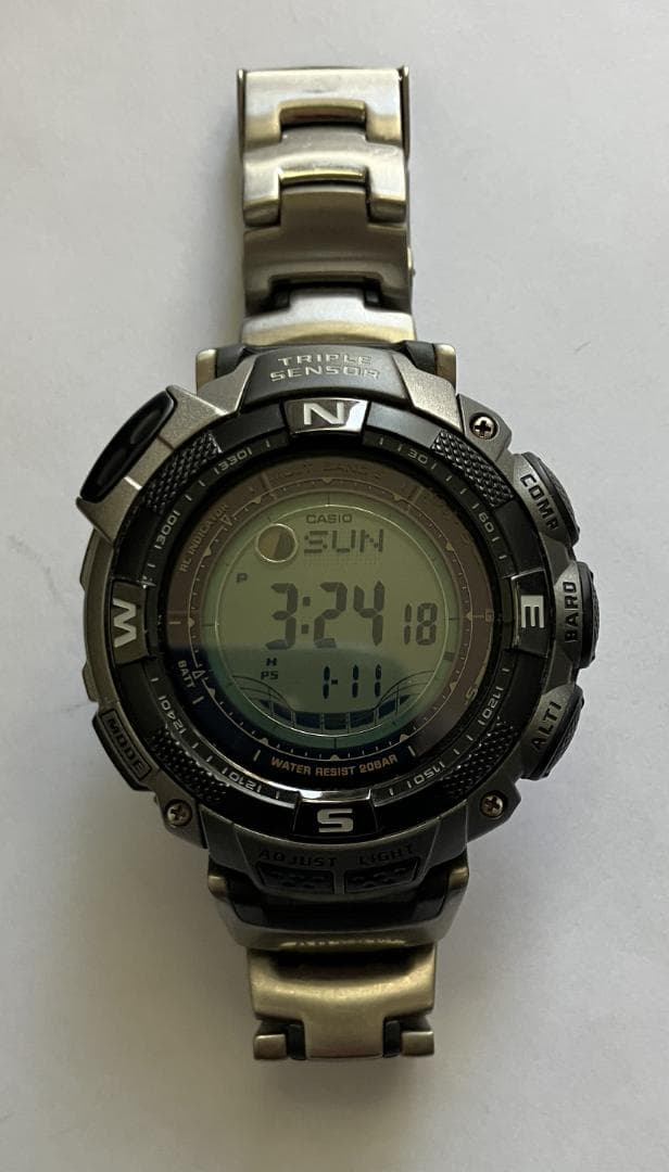 CASIO PRO TREK トリプルセンサー PRW-1500TJ
