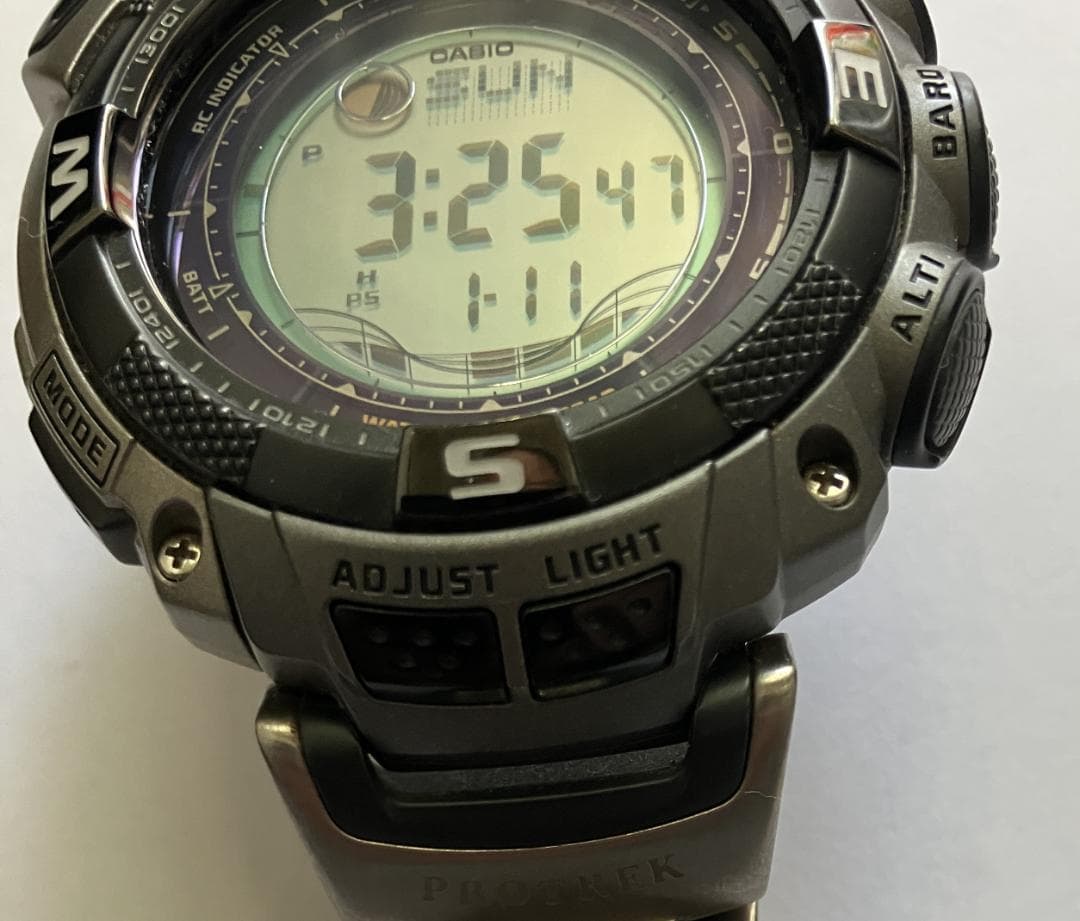 CASIO PRO TREK トリプルセンサー PRW-1500TJ