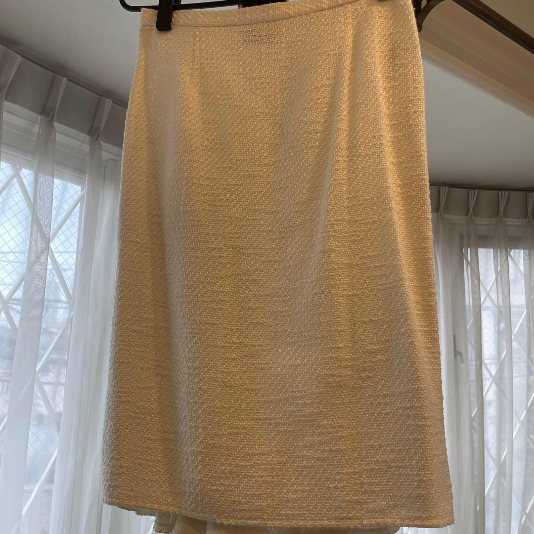 白スーツ　S〜M マーメイド　美品　入学式　結婚式　卒業式