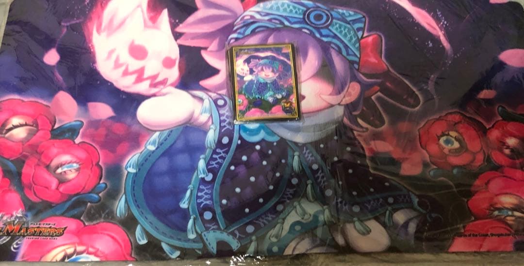 デュエマ 超CS サプライ　悪魔妖精ベラドンナ　プレイマット　スリーブ