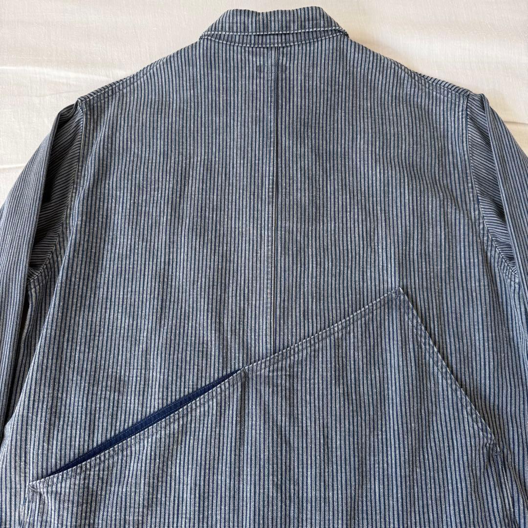 kapital キャピタル 10oz墨 ヒッコリー リンゴマン カバーオール