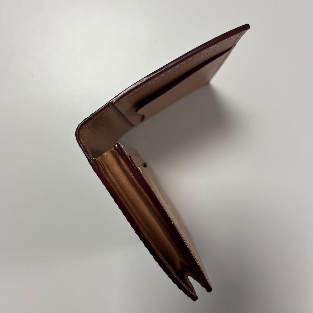 GANZO ガンゾ　CORDOVAN コードバン通しマチ名刺入れ