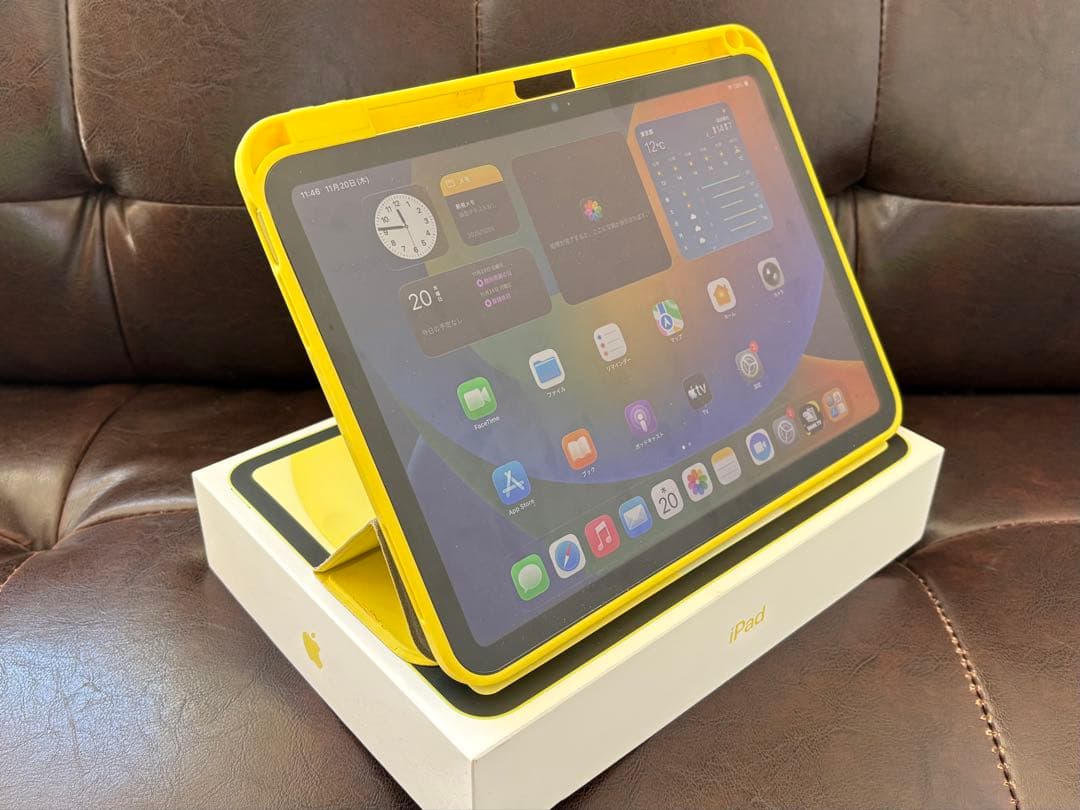 美品 iPad アイパッド 第10世代 64GB 本体 イエロー