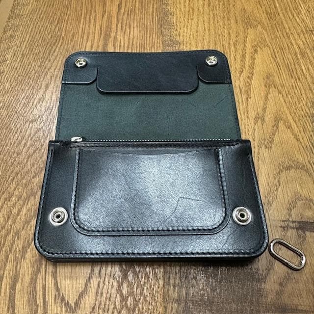 t　シルバー　トラッカーウォレット　ミドルとロングの合計2点
