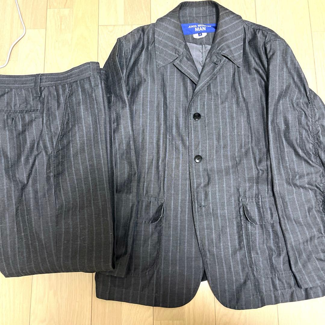 ジュンヤワタナベマン　パッカリングスーツセットアップ　22ss