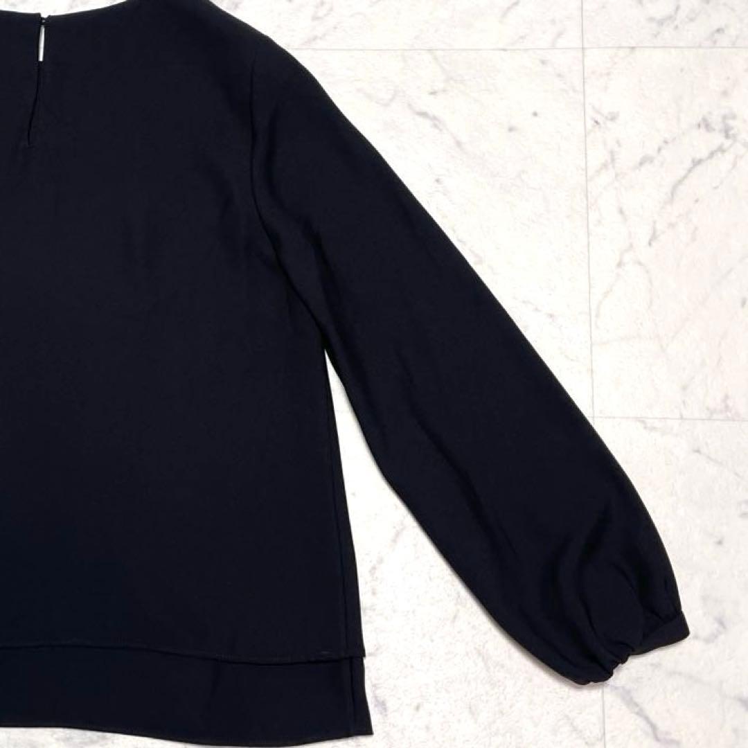 まなみんママ✨セオリーリュクス 現行 ELIDA3 二枚仕立て ブラック