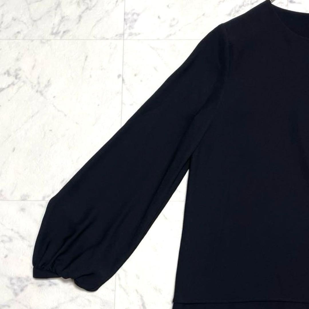 まなみんママ✨セオリーリュクス 現行 ELIDA3 二枚仕立て ブラック