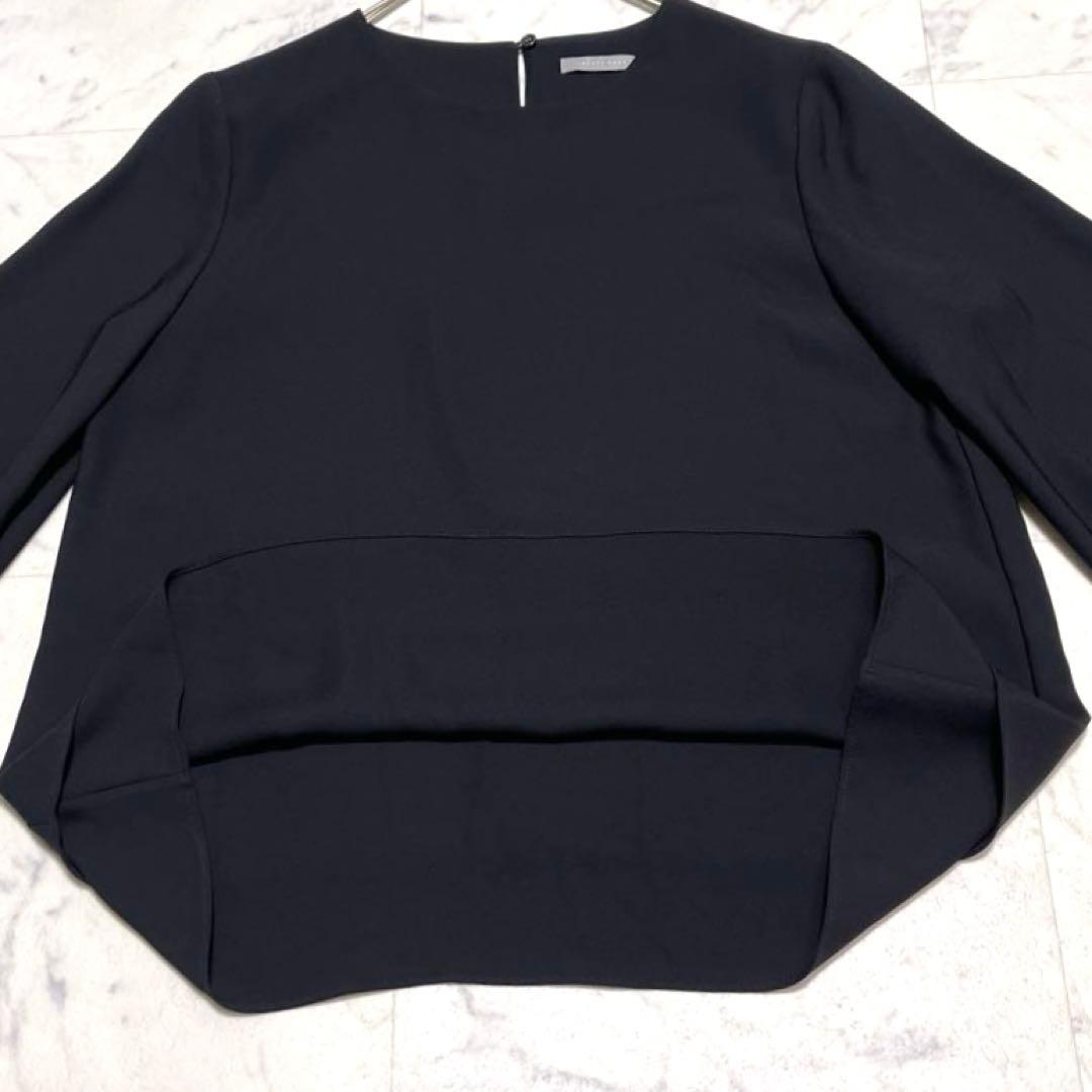 まなみんママ✨セオリーリュクス 現行 ELIDA3 二枚仕立て ブラック