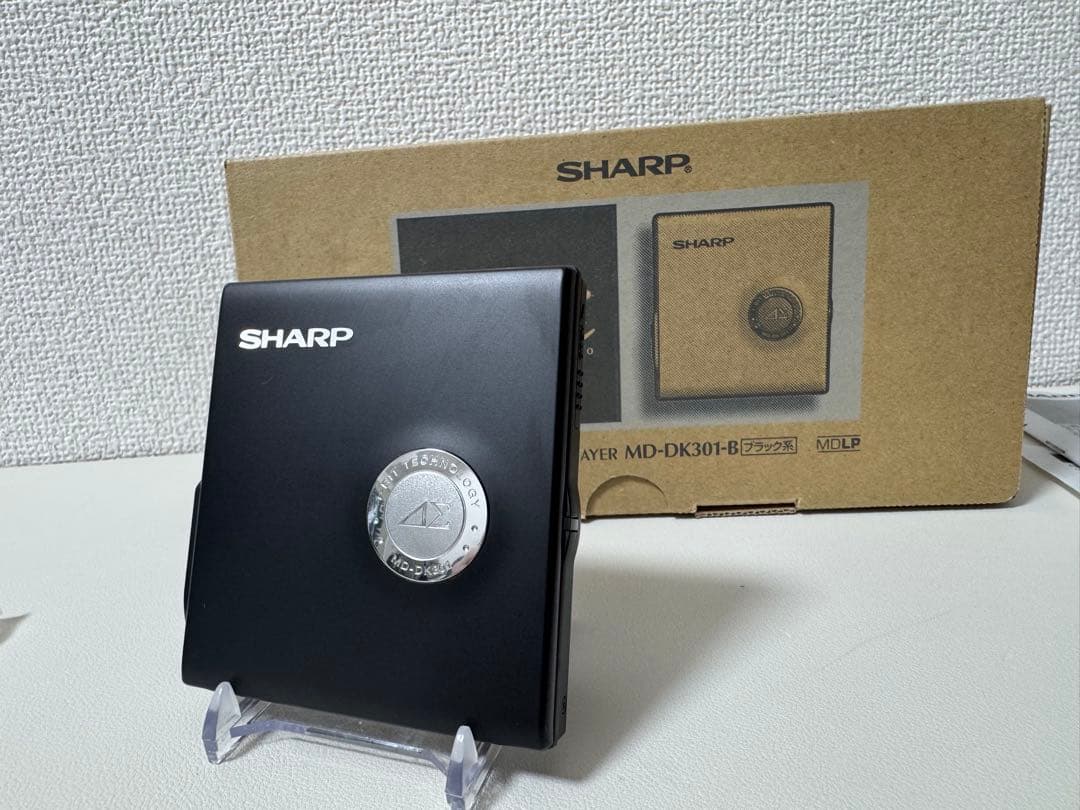 極美品　SHARP MD-DK301-B