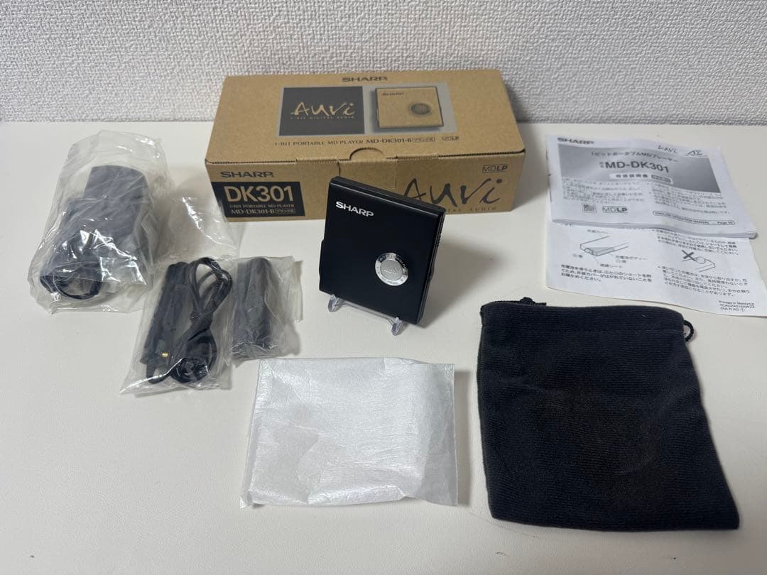 極美品　SHARP MD-DK301-B