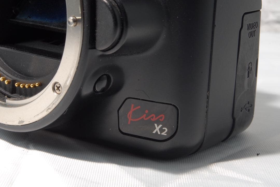 Canon EOS Kiss X2 ダブルレンズキット スマホ転送OK