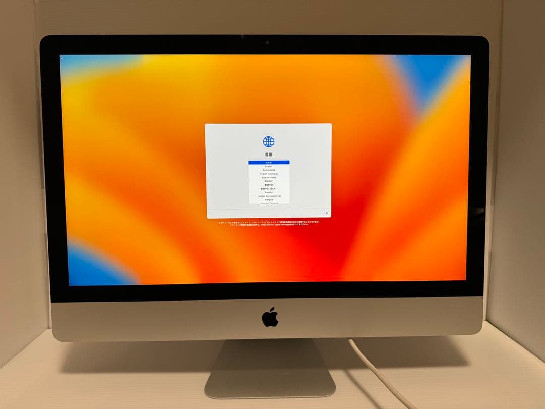 Apple iMac 27インチ 2017年モデル