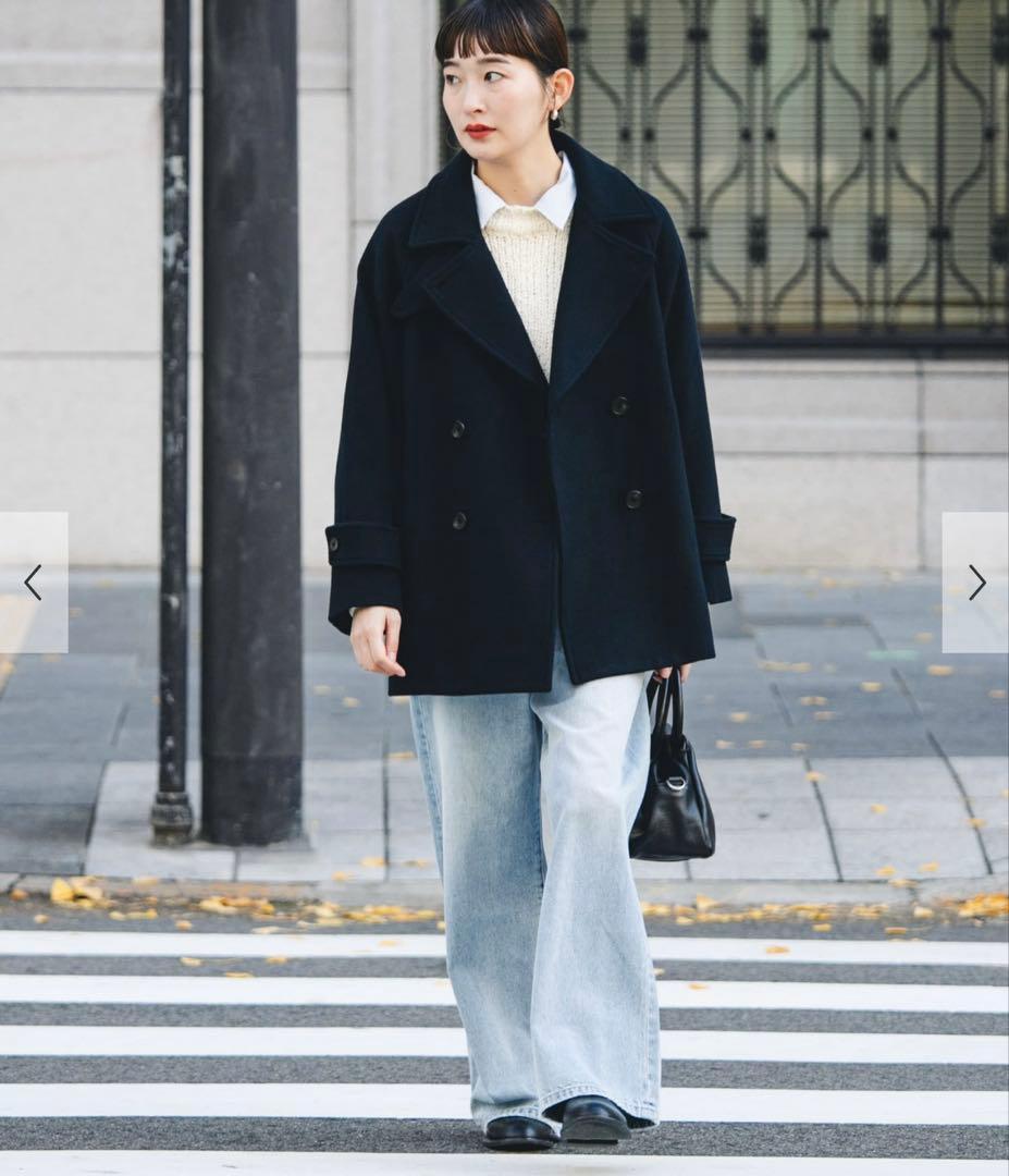 D.NAVY 新品タグ付き　スーパー100メルトンPコート　アーバンリサーチ