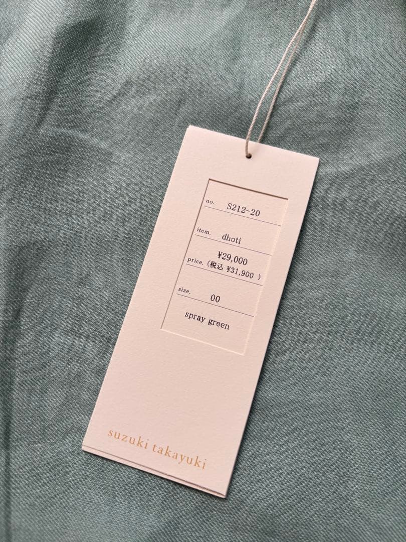 suzkitakayuki スズキタカユキ dhoti ドーティ