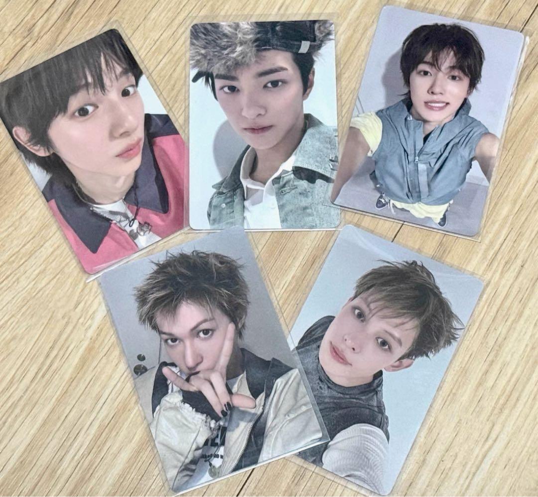 CORTIS yizhiyu yzy 4.0トレカ 中華 一直娛 5枚セツト