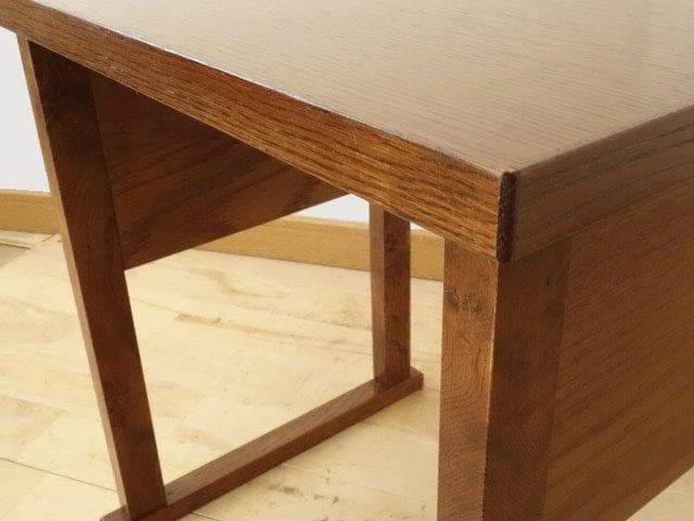 北海道手作り家具　ナラ（楢）材　マルチサイドテーブルＳ　ミニデスク　Ｈ５２０