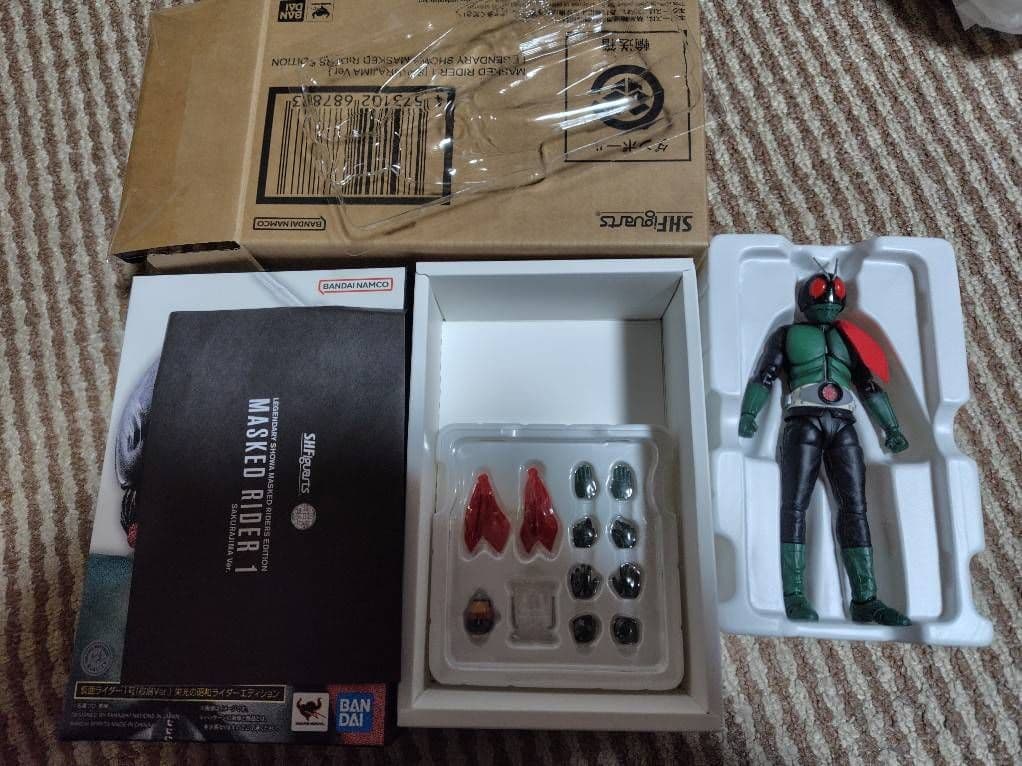 真骨彫仮面ライダー1号桜島