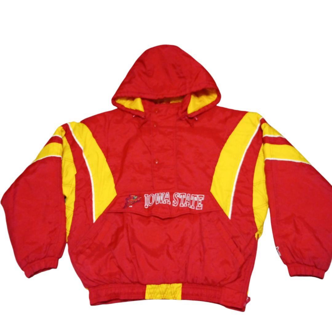 90s STARER 　アイオワステートサイクロンズ　 プルオーバージャケット