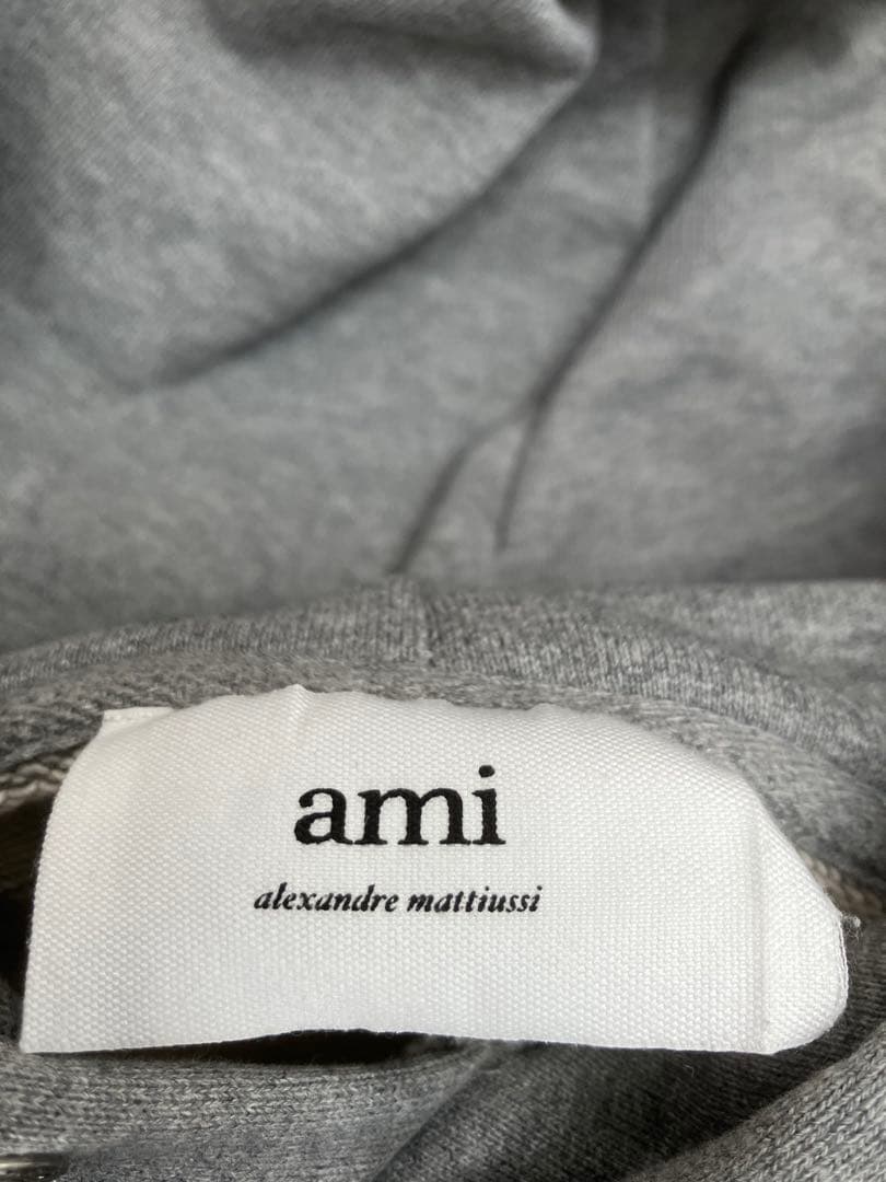 amiparis グレー フード付きパーカー　xsサイズ