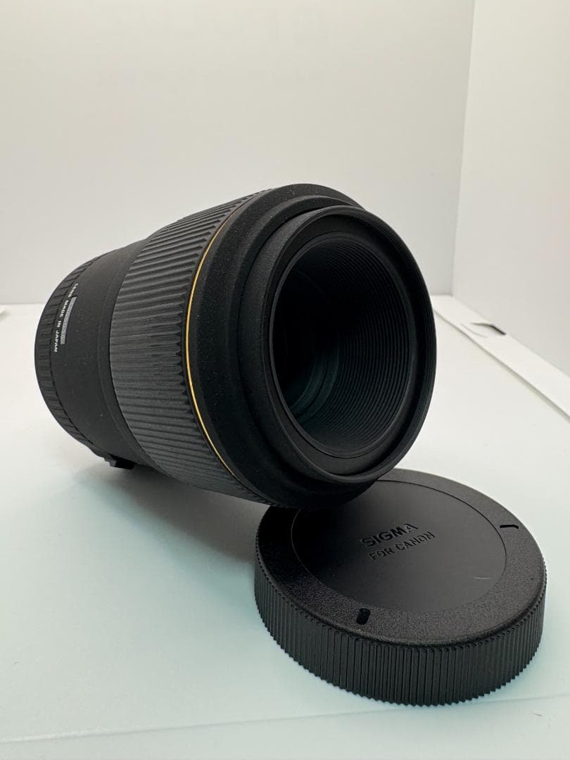 23外観美品　SIGMA 105mm F2.8EX DG MACRO CANON