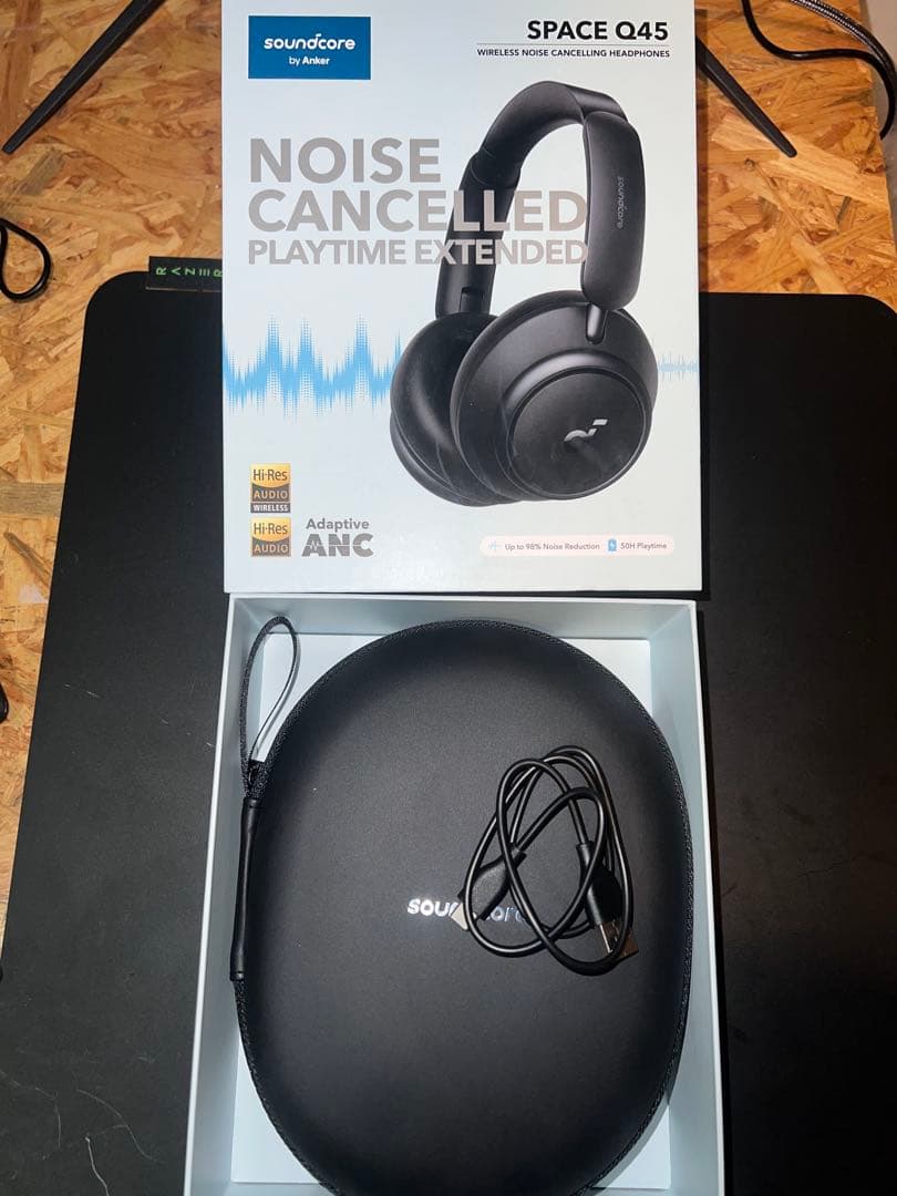 ヘッドホン soundcore SPACE Q45 anker