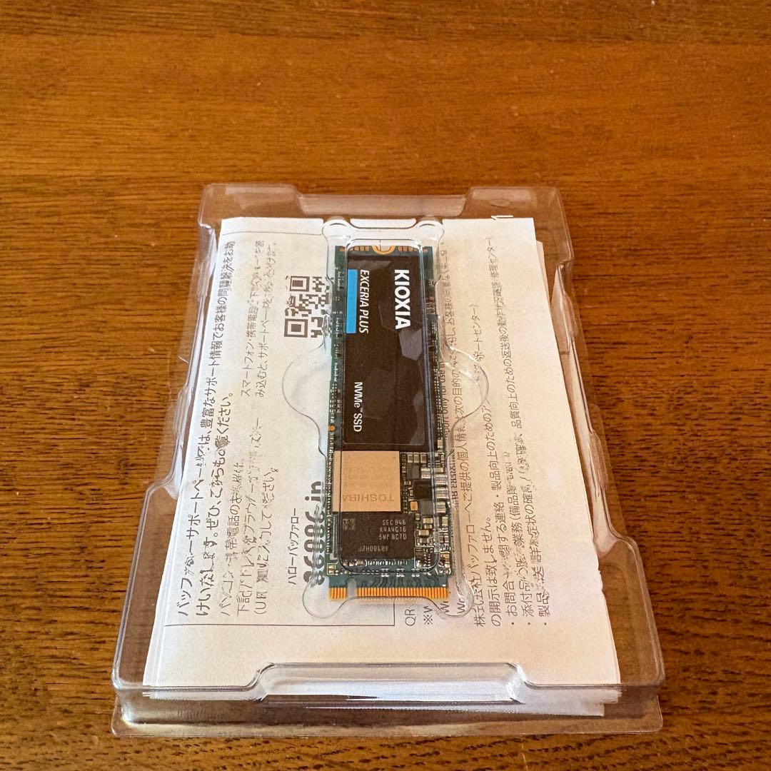 内蔵型SSD KIOXIA EXCERIA PLUS NVMe SSD 500GB