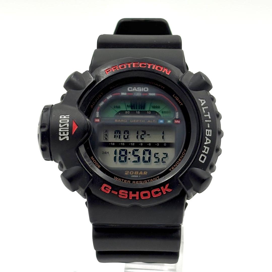 【美品】 G-SHOCK 初代 スカイフォース DW-6500 腕時計 ブラック