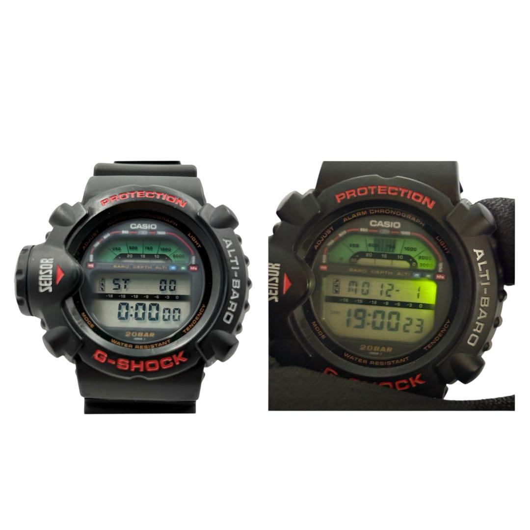 【美品】 G-SHOCK 初代 スカイフォース DW-6500 腕時計 ブラック