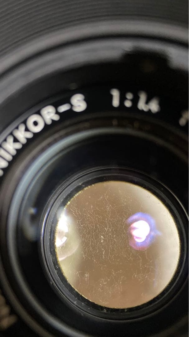 NIKKOR 50mm f1.4 Sレンズ