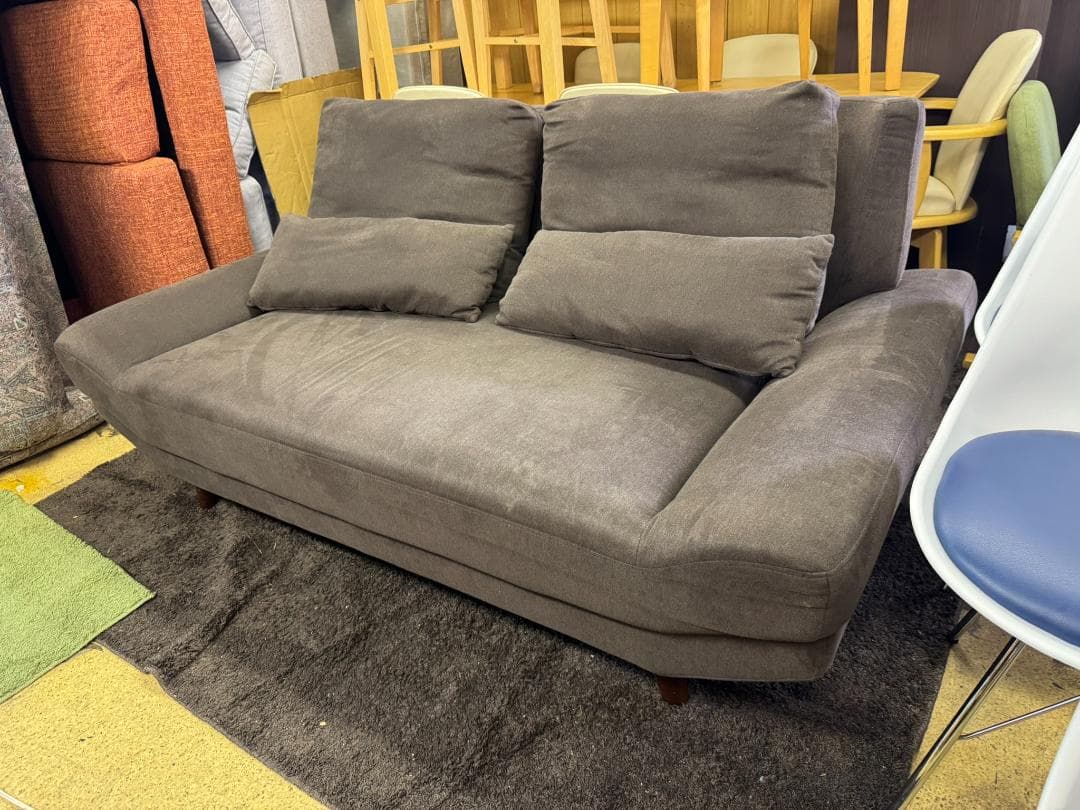 (4252W2)*ごろ寝ソファー【BRIGHT】ブライト クッション2個付き