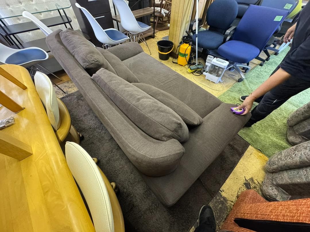 (4252W2)*ごろ寝ソファー【BRIGHT】ブライト クッション2個付き