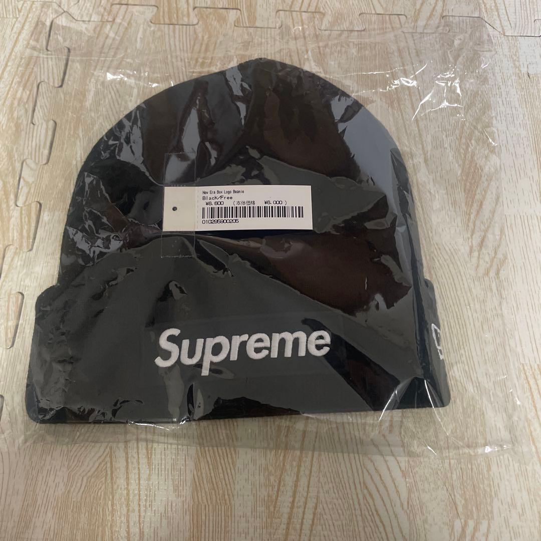【新品タグ付き】Supreme 24FW ボックスロゴ ビーニー ブラック