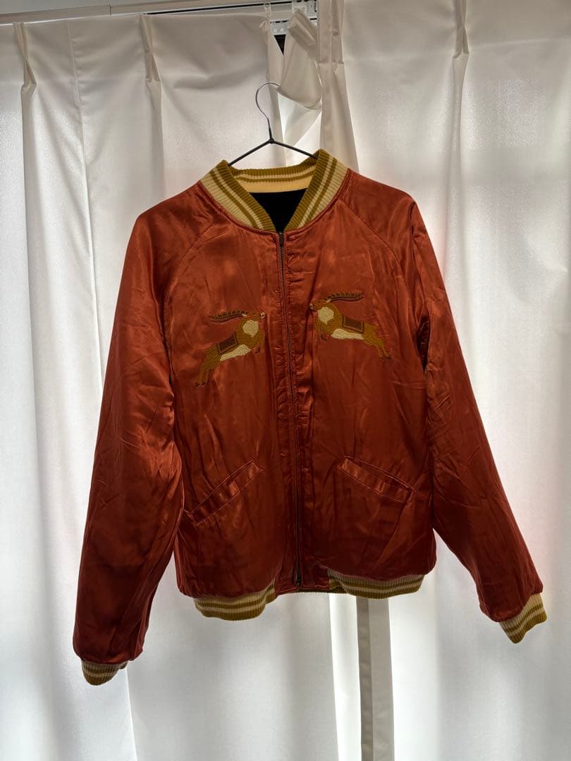 【スタジオジブリ】 もののけ姫 スカジャン Mサイズ リバーシブル