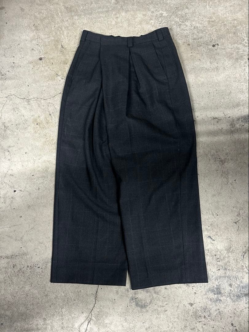 パンツ Acne Studios Wool Blend Wrap Trousers