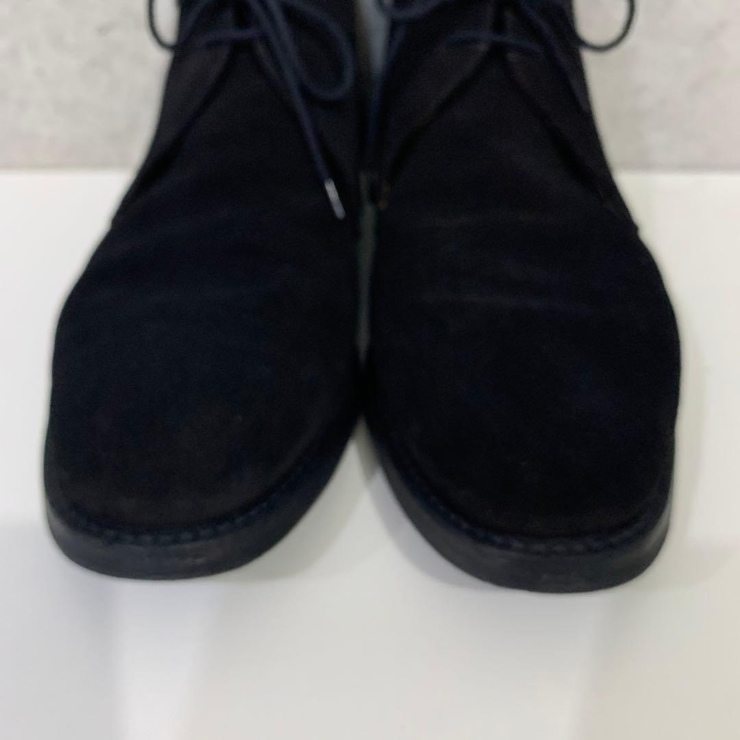 黒 スエード チャッカブーツ　CHERTSEY(チャートシー) 8 1/2