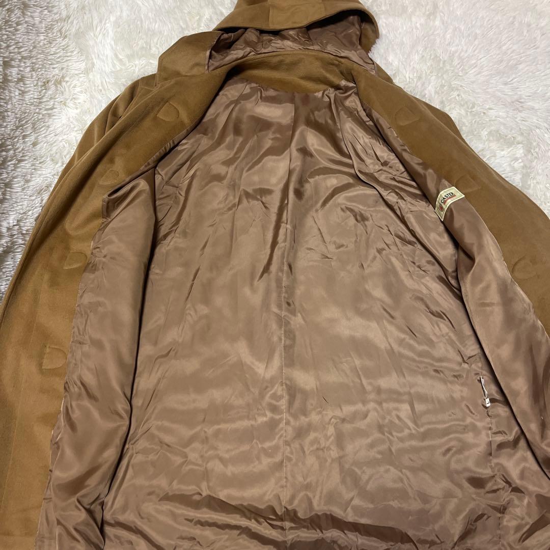 【最高級】カシミヤ100% ダッフルコート ベージュ L オーバーサイズ