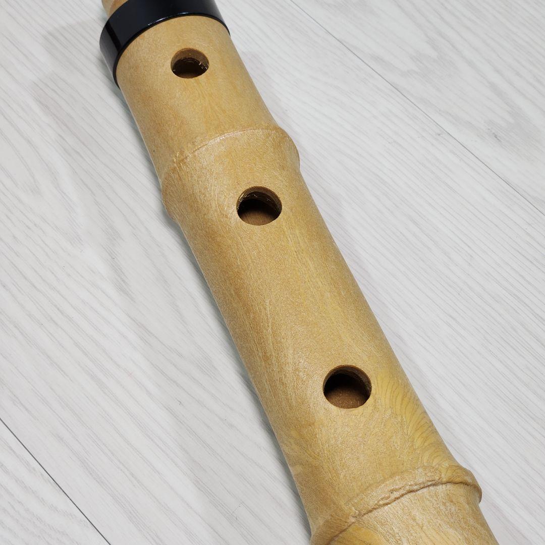 極美品 尺八 樹脂製 1尺8寸管 key D プラスチック製 完全調律尺八 悠