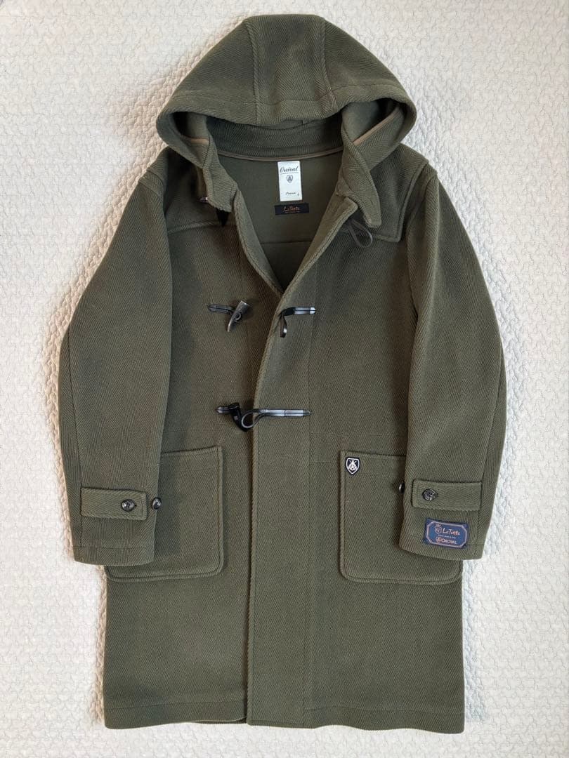 【美品】Orcival オーシバル メンズ コート オリーブ カーキ