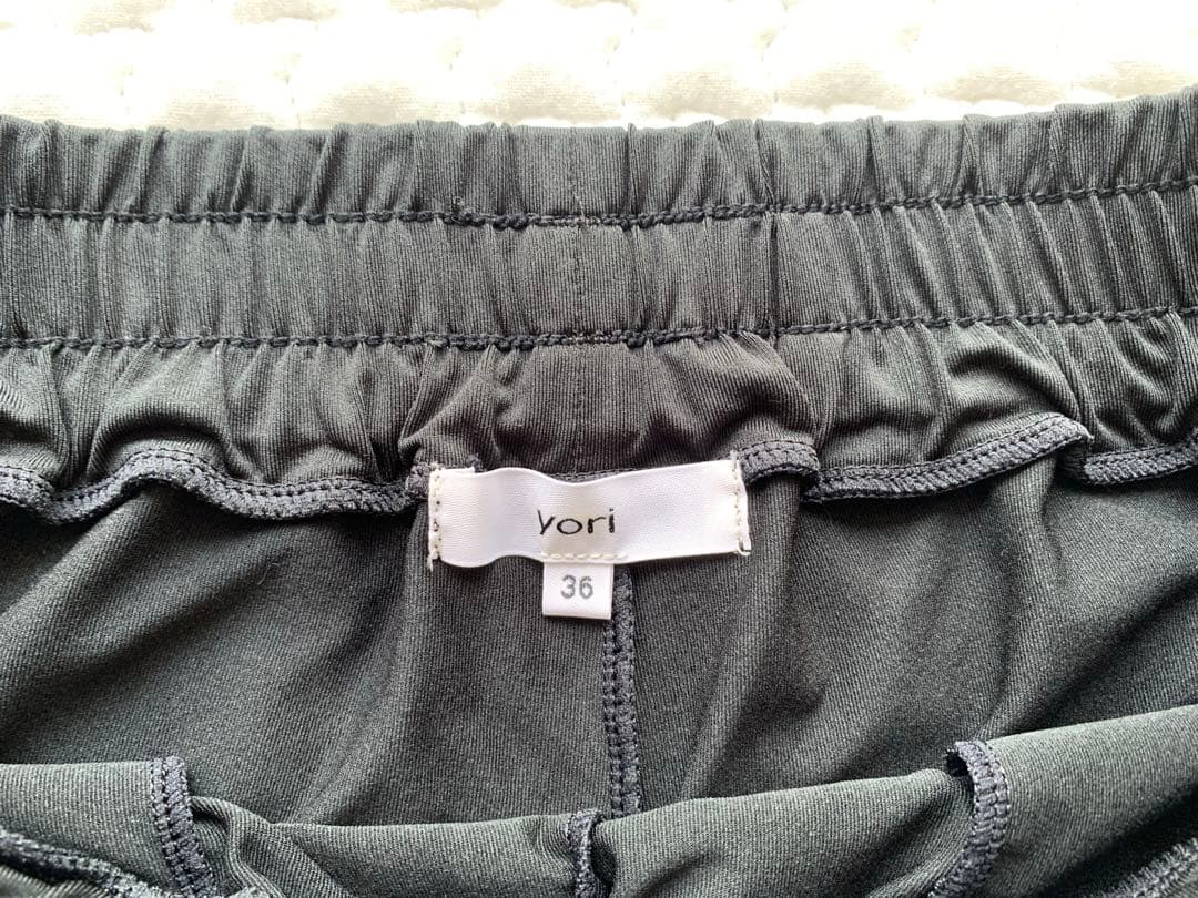 yori ヨリ バックリボンノースリーブ・ショートパンツ2点セット【36】