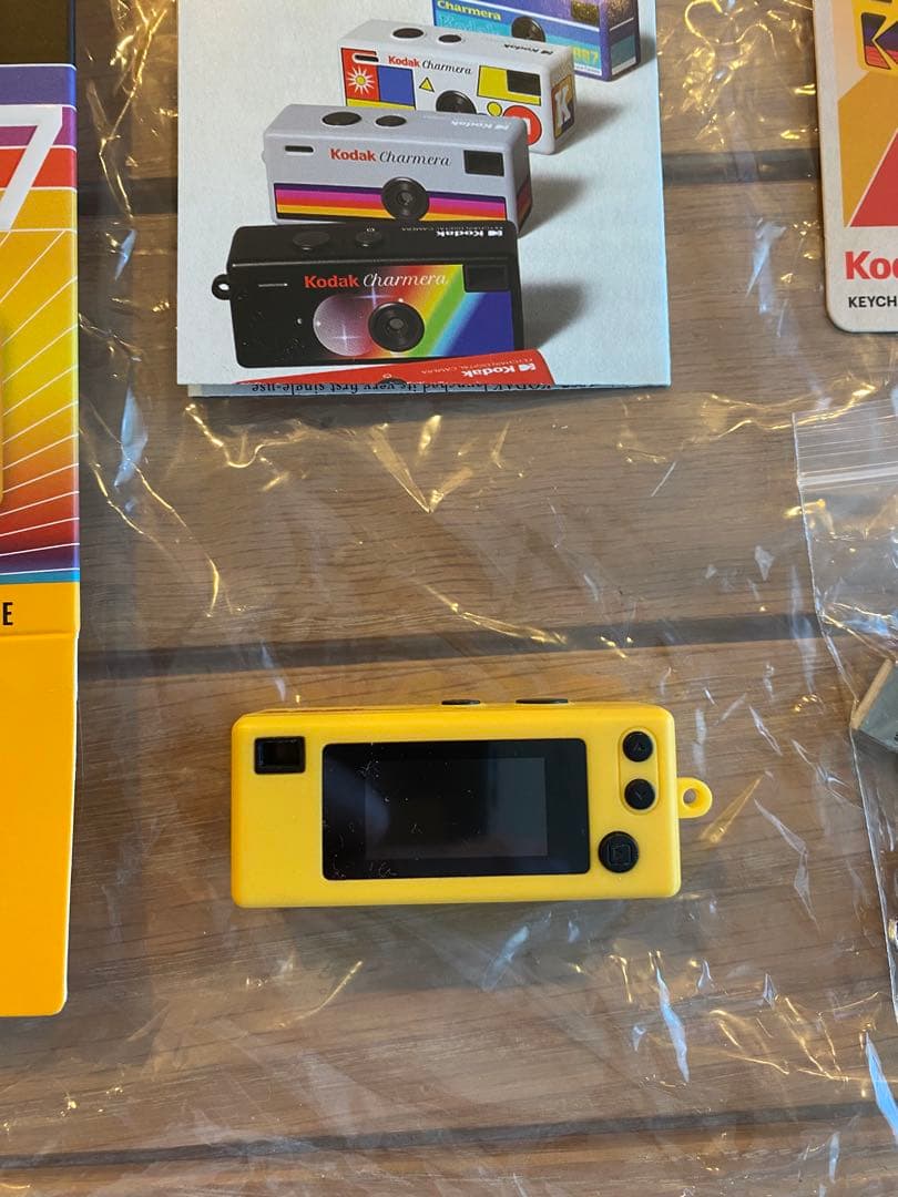 Kodak Charmera チャーメラ1987年キーチェーンカメラ イエロー