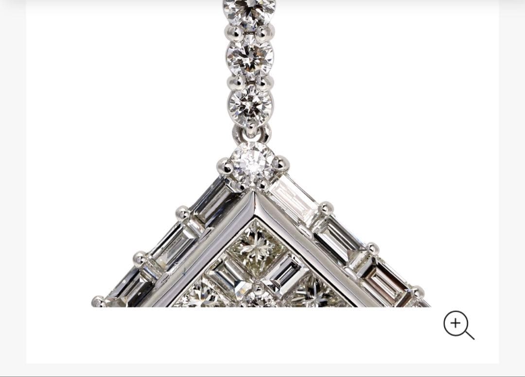 【定価76万】　プラチナ ダイヤモンドネックレス