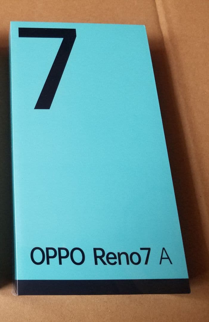 シュリンク新品未開封 OPPO reno 7a SIMフリー