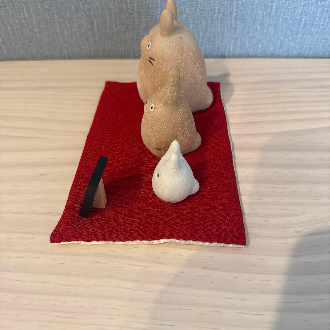 トトロ　ジブリ　信楽焼　となりのトトロ　陶器　オブジェ