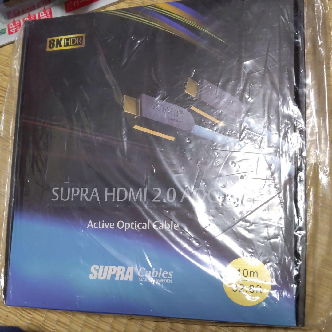 映像用ケーブル SUPRA HDMI2.0AOC