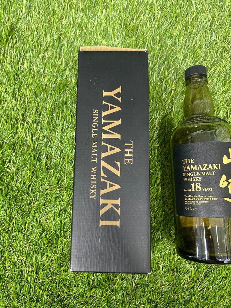 【空瓶&未洗浄】山崎 18年 シングルモルトウイスキー 700ml